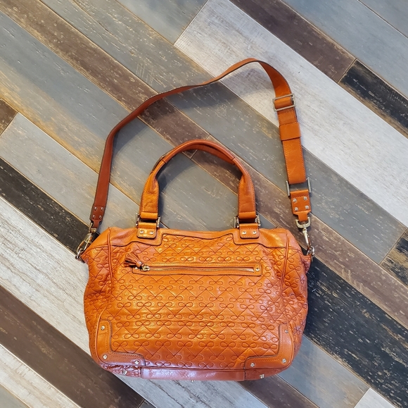 Anya Hindmarch Bags Anya Hindmarch Orange Leather Purse Poshmark